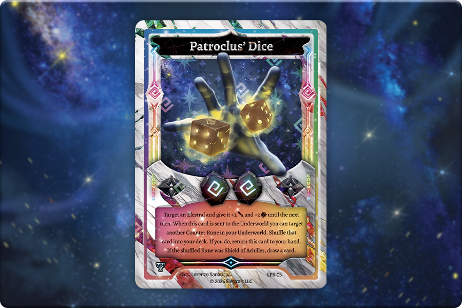 OP S5 DF Card - Patroclus' Dice